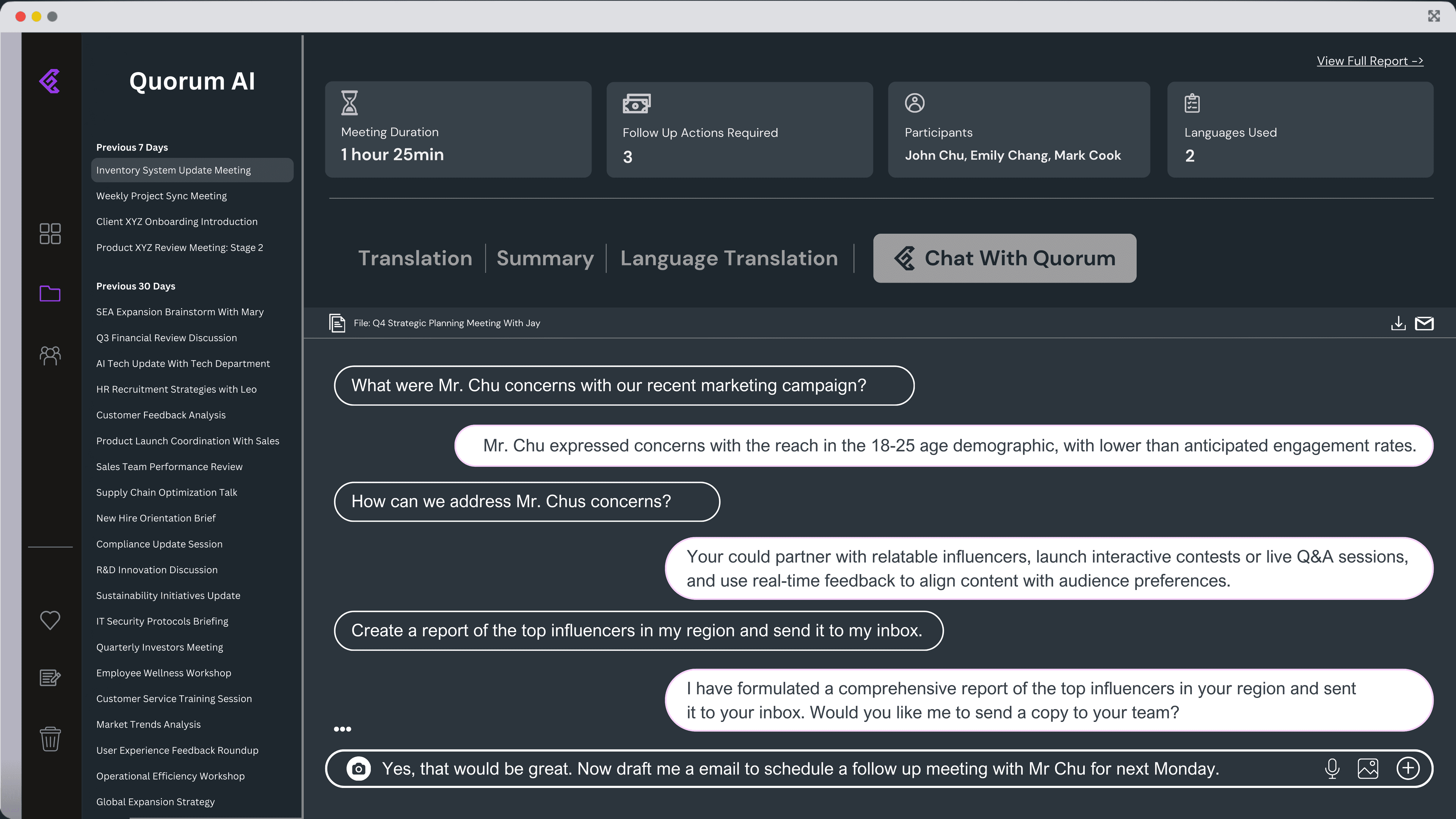 AI Brainstorming / Interactive Chat Tool.